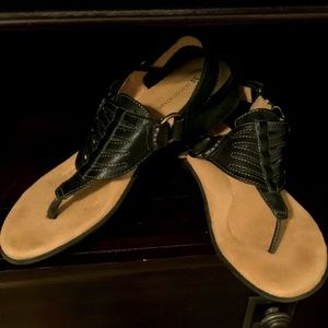 Naturalizer Black Sandals